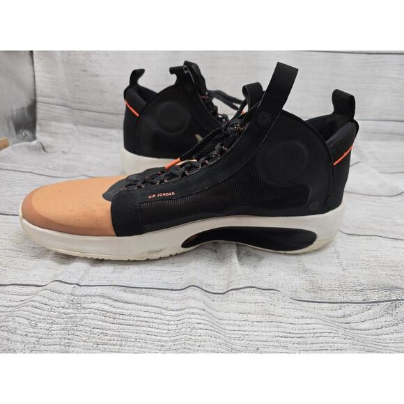 Nike Air Jordan 34 Amber Rise Sneaker Shoe Size 16. AR3240-800 - Picture 9 of 10